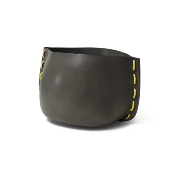 Stitch 125 Plant Pot Studio - Natural / Yellow / Rope