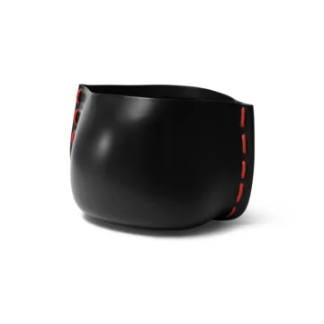 Stitch 125 Plant Pot Studio - Graphite / Red / Rope