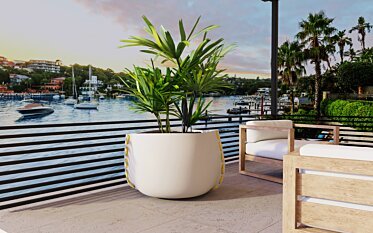 Stitch Plant Pot - Concrete planters