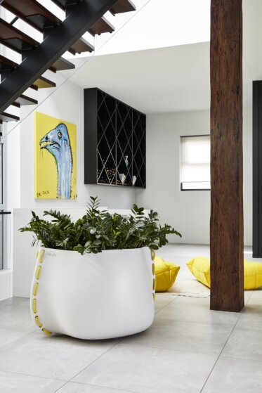 Stitch 125 Private Residence - Concrete planters
